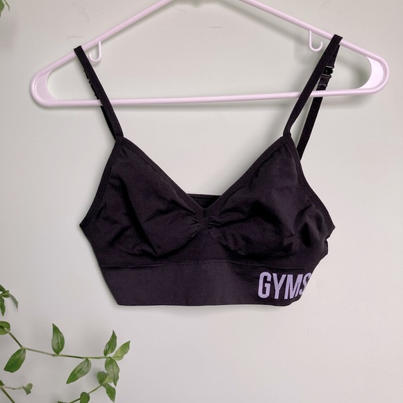 Gymshark Other - Gymshark Black Sports Bra (Size: Medium)